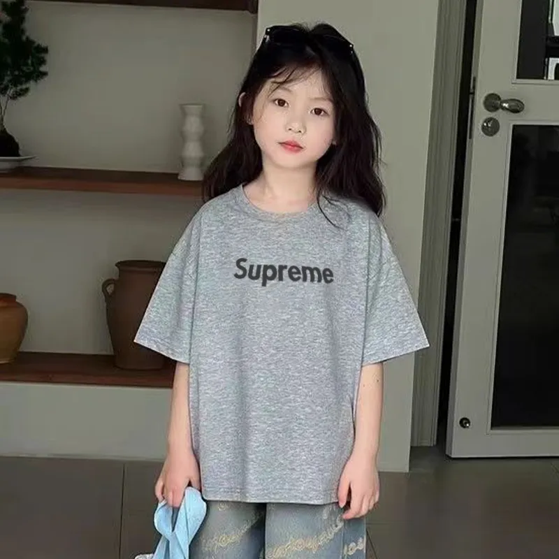 【90-160cm】今季も大流行 新作 ファッション 合わせやすい シンプル 着心地いい 気質いい 着心地いい 女の子 Tシャツ