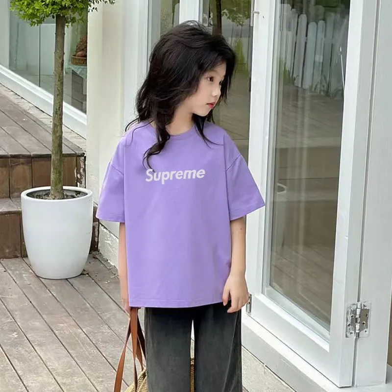 【90-160cm】今季も大流行 新作 ファッション 合わせやすい シンプル 着心地いい 気質いい 着心地いい 女の子 Tシャツ
