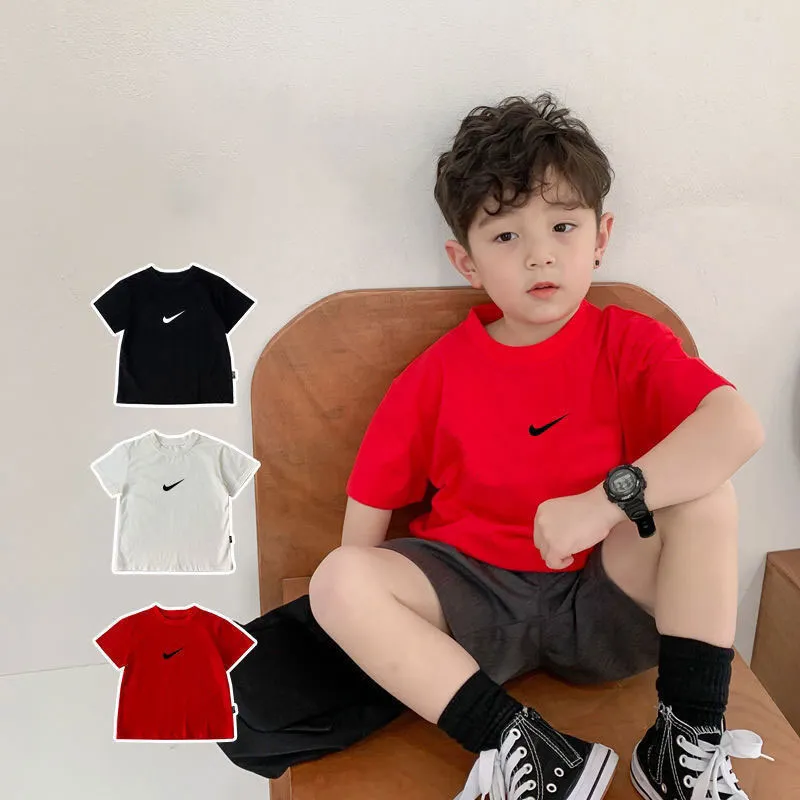 【90-160cm】気質満点 今季も大流行 シンプル 3色選べる ゆったり 半袖 Ｔシャツ