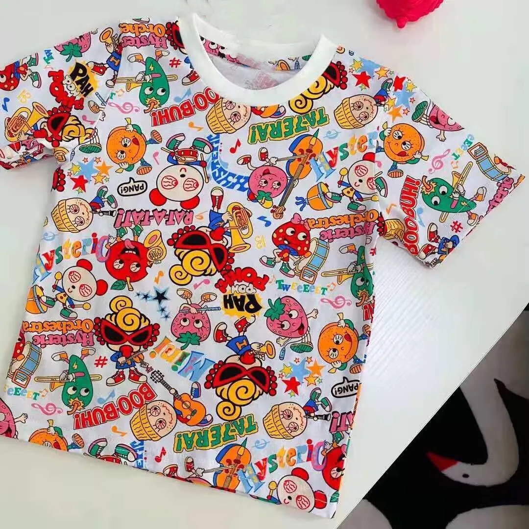 【80-140cm】超可愛い 見逃し厳禁 ファッション 合わせやすい 人気筋 着心地いい Tシャツ