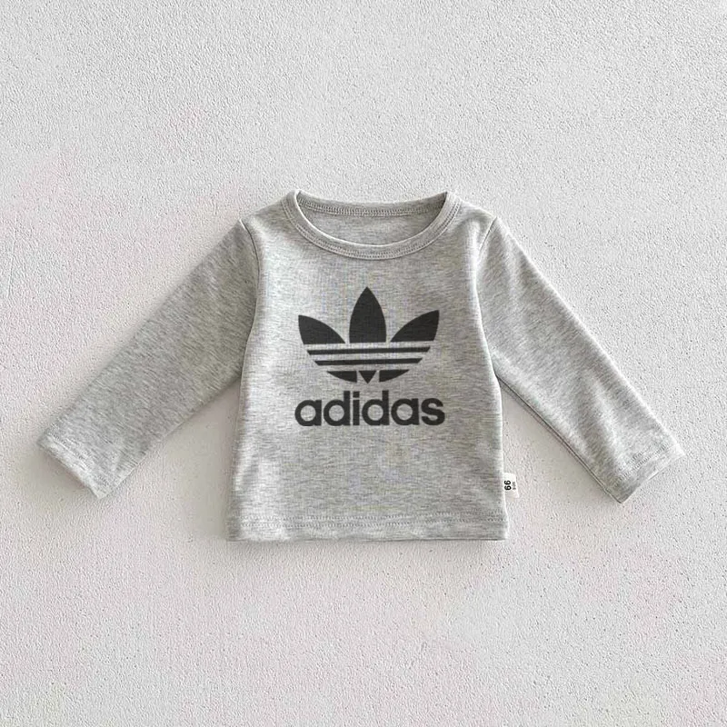 【90-160cm】合わせやすい 今季も大流行 やわらかな素材 かわいい カジュアル カジュアル ベビー 長袖 Ｔシャツ