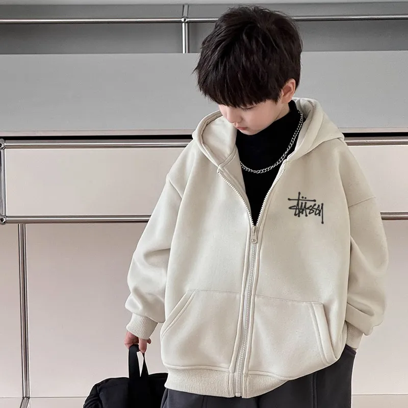【90-160cm】毎日着たくなる 売れ筋 プリント トレンド カジュアル 男の子 アウター