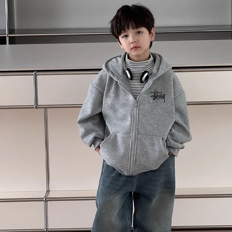 【90-160cm】毎日着たくなる 売れ筋 プリント トレンド カジュアル 男の子 アウター