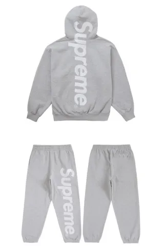 【90-160cm】二点セット 大注目 アルファベット カジュアル フード付き パーカー＋パンツ セットアップ