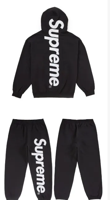 【90-160cm】二点セット 大注目 アルファベット カジュアル フード付き パーカー＋パンツ セットアップ