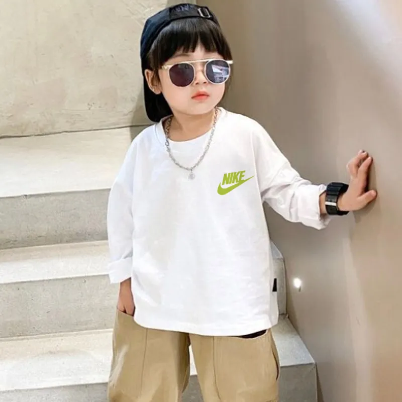 【90-160cm】人気上昇中 スタイリッシュ カジュアル 新作 男の子 長袖 Tシャツ