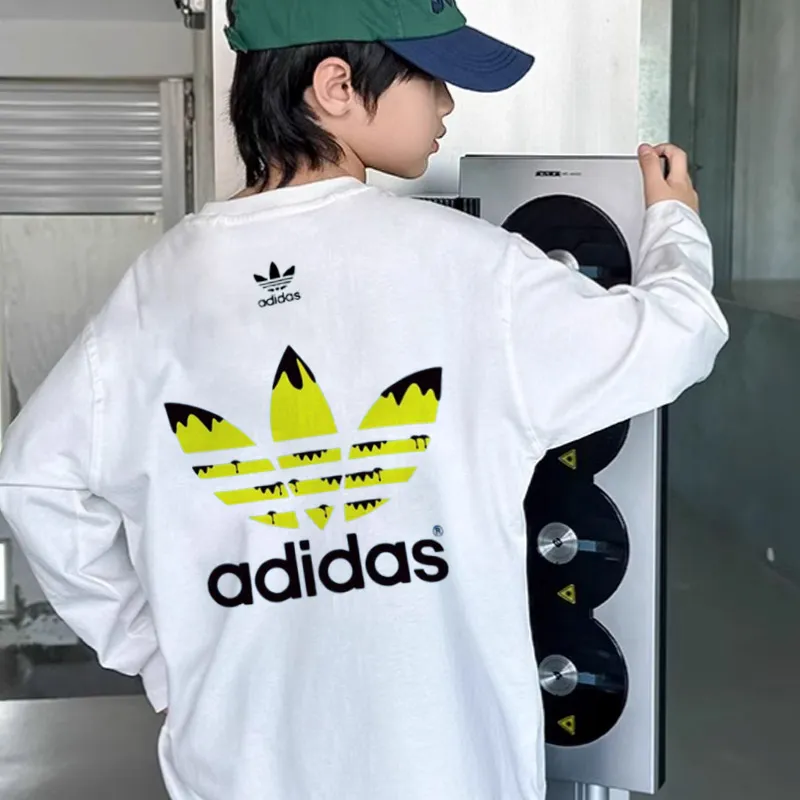 【90-160cm】コンフォート感抜群 目立つ 快適 プリント 男の子 長袖 Ｔシャツ