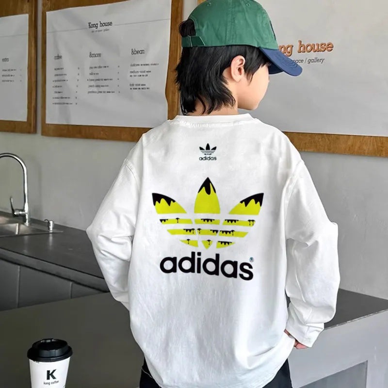 【90-160cm】コンフォート感抜群 目立つ 快適 プリント 男の子 長袖 Ｔシャツ