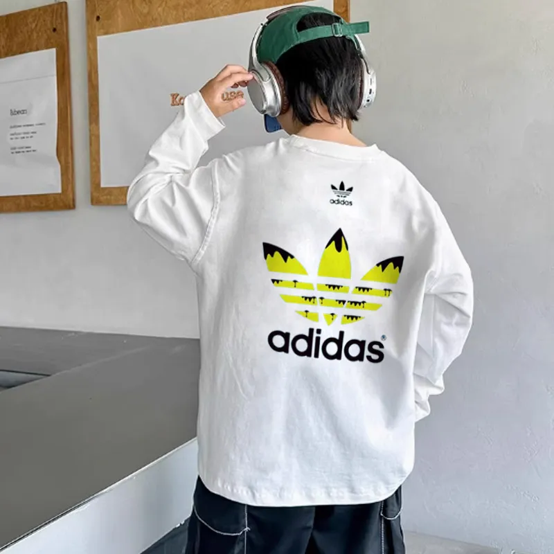 【90-160cm】コンフォート感抜群 目立つ 快適 プリント 男の子 長袖 Ｔシャツ