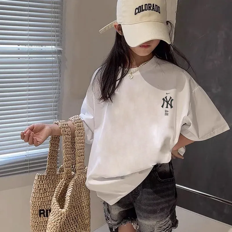 【90-160cm】トレンド感満点 大人気 カジュアル キュート 女の子 半袖 Ｔシャツ