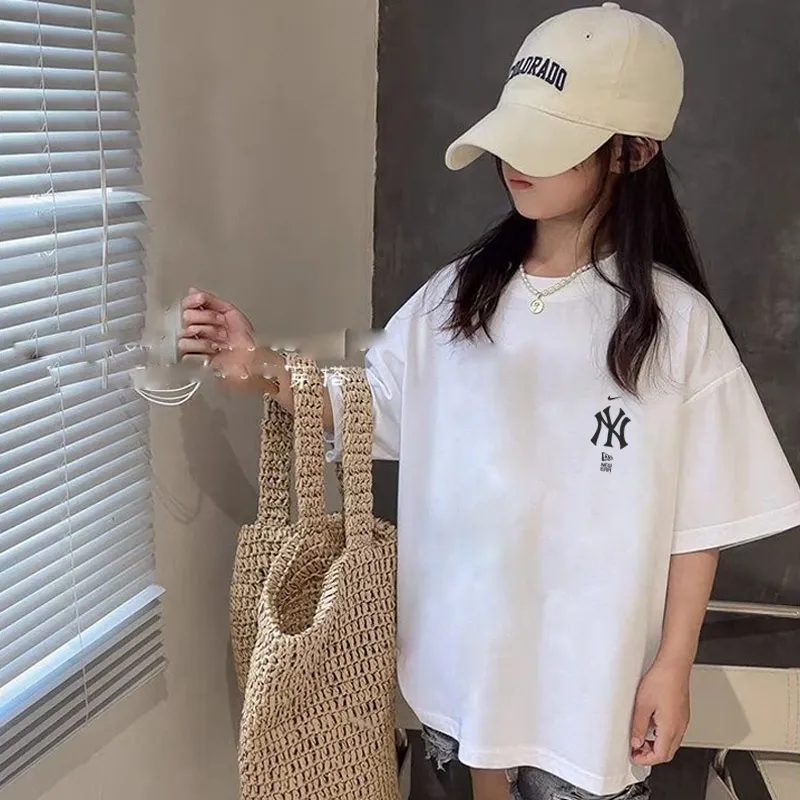 【90-160cm】トレンド感満点 大人気 カジュアル キュート 女の子 半袖 Ｔシャツ