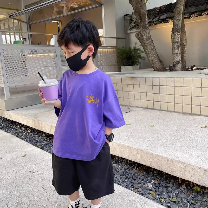 【90-160cm】元気いっぱい 爆売れ中  カジュアル 合わせやすい 男の子 半袖 Ｔシャツ