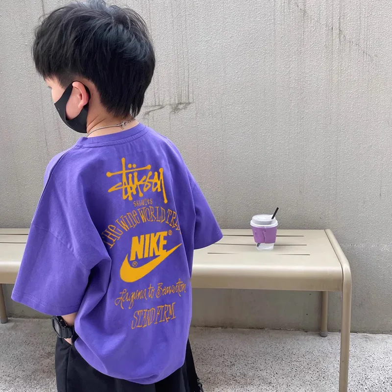 【90-160cm】元気いっぱい 爆売れ中  カジュアル 合わせやすい 男の子 半袖 Ｔシャツ