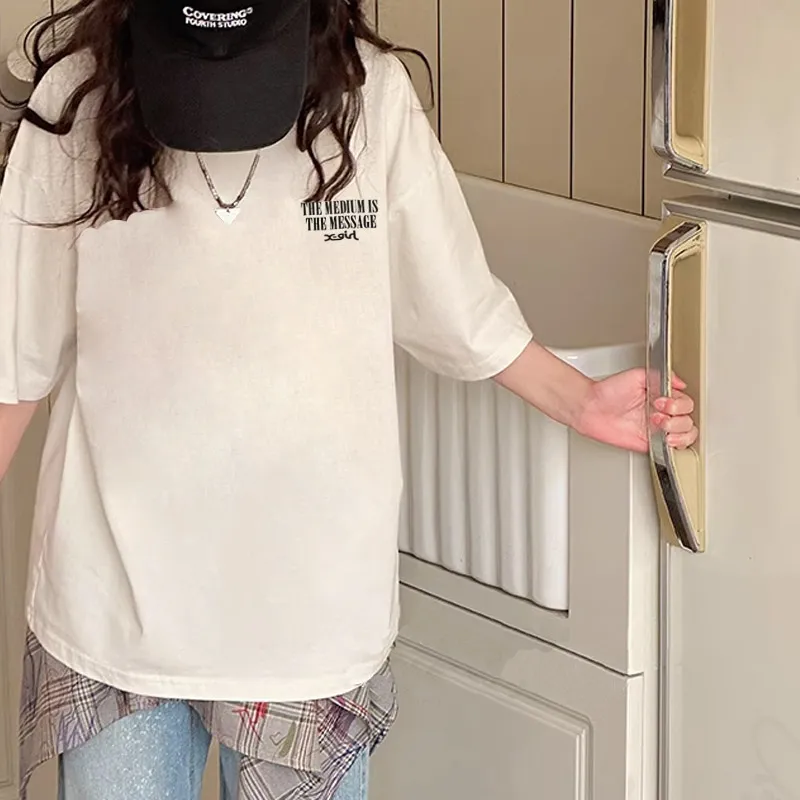 【90-160cm】話題沸騰中 大人気 カジュアル 着やすい シンプル 女の子 半袖 Ｔシャツ