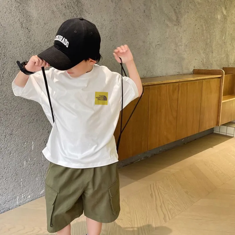 【90-160cm】トレンド感満点  トレンド  動きやすさ抜群 カジュアル 男の子 半袖 Ｔシャツ