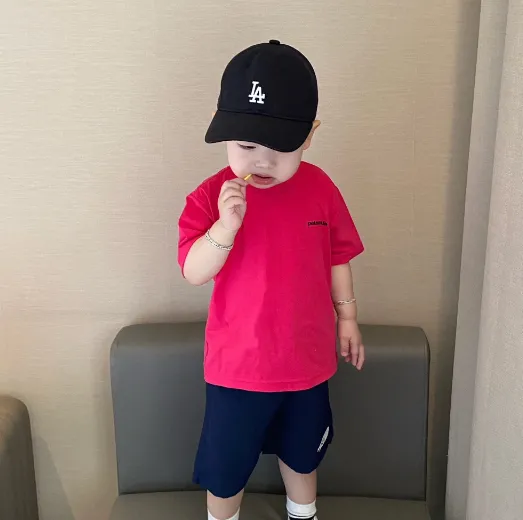 【90-160cm】絶対流行 爆売れ中 カジュアル  合わせやすい 男の子 半袖 Ｔシャツ