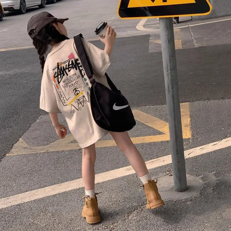 【90-160cm】今季も大注目 大注目 おしゃれ カジュアル 女の子 Ｔシャツ