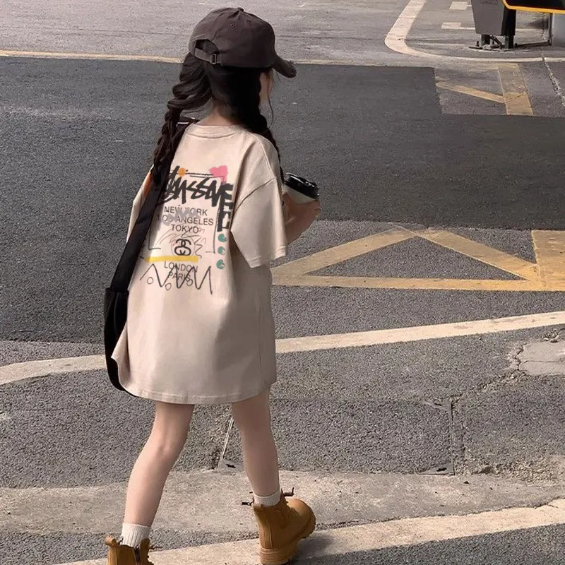 【90-160cm】今季も大注目 大注目 おしゃれ カジュアル 女の子 Ｔシャツ