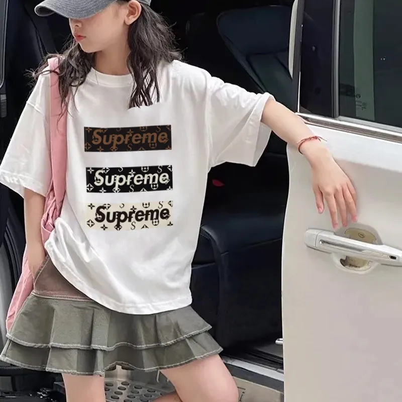 【90-160cm】オシャレ度高め 爆売れ中 おしゃれ スタイリッシュ 女の子 半袖 Ｔシャツ