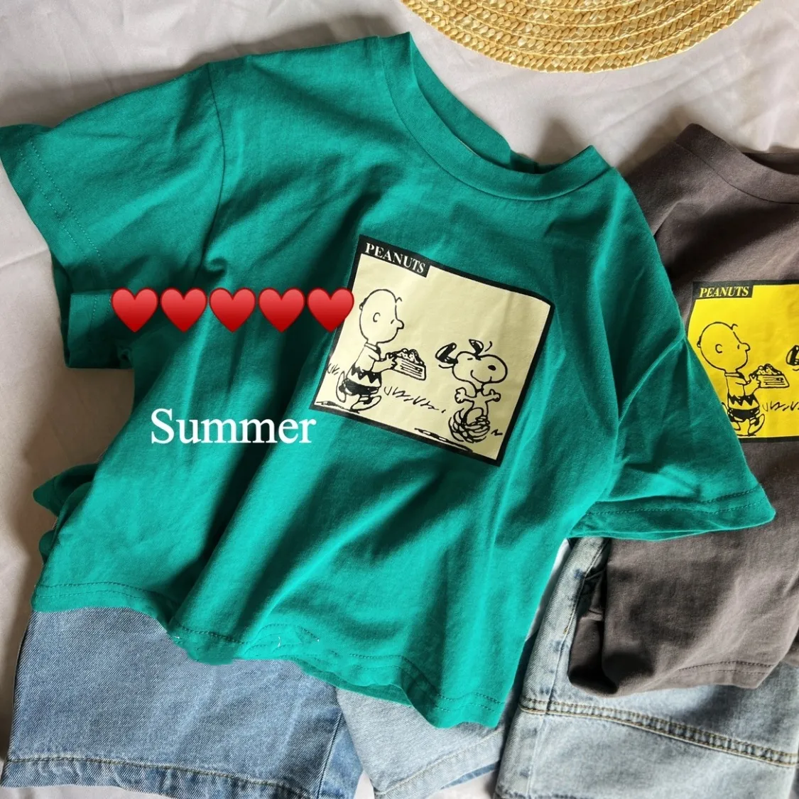 【90-140cm】存在感抜群 大注目 カジュアル 着心地も抜群 合わせやすい 半袖 Ｔシャツ