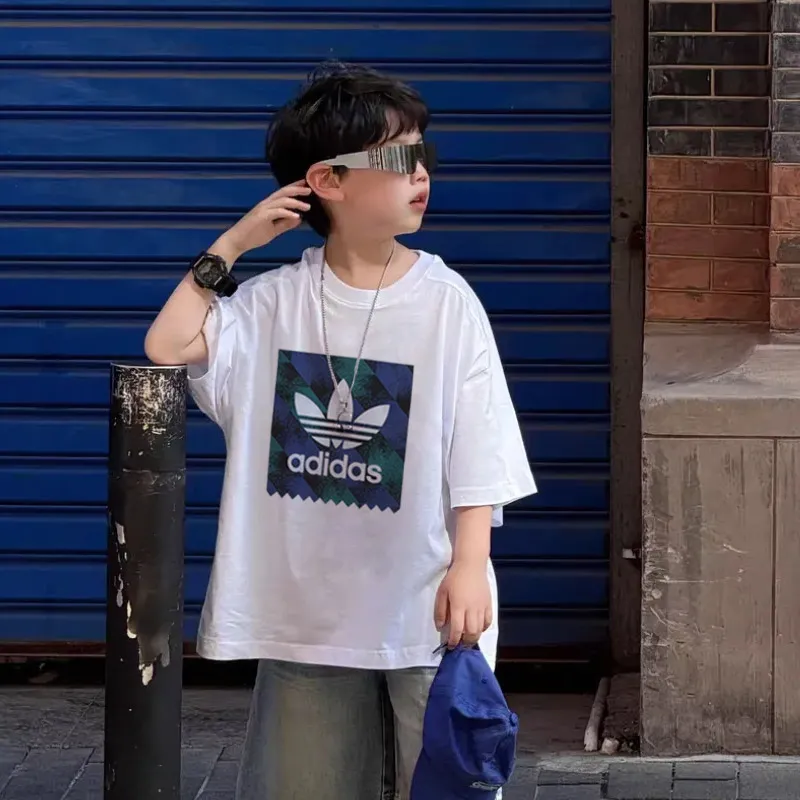 【90-160cm】リラックス感ある 大人気 カッコイイ カジュアル 男の子 半袖 Ｔシャツ