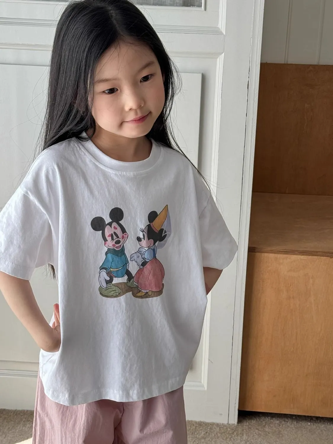【90-150cm】元気いっぱい 大注目 カートゥーン 可愛い 通気性抜群 半袖 Ｔシャツ