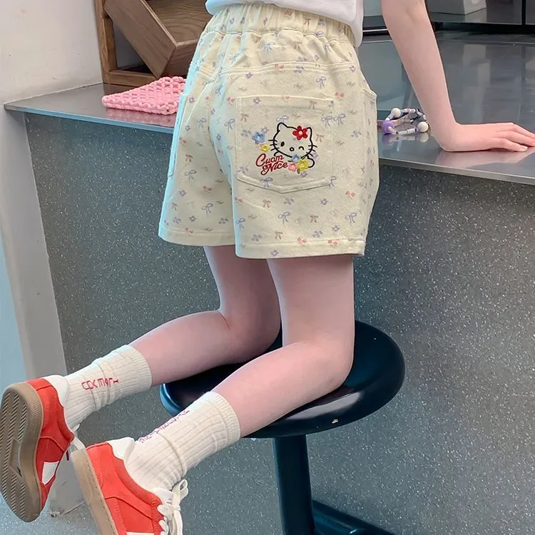 【90-150cm】絶対欲しい 大人気 可愛い 清新 履きやすい 女の子 ショートパンツ