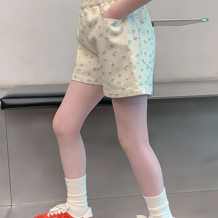 【90-150cm】絶対欲しい 大人気 可愛い 清新 履きやすい 女の子 ショートパンツ