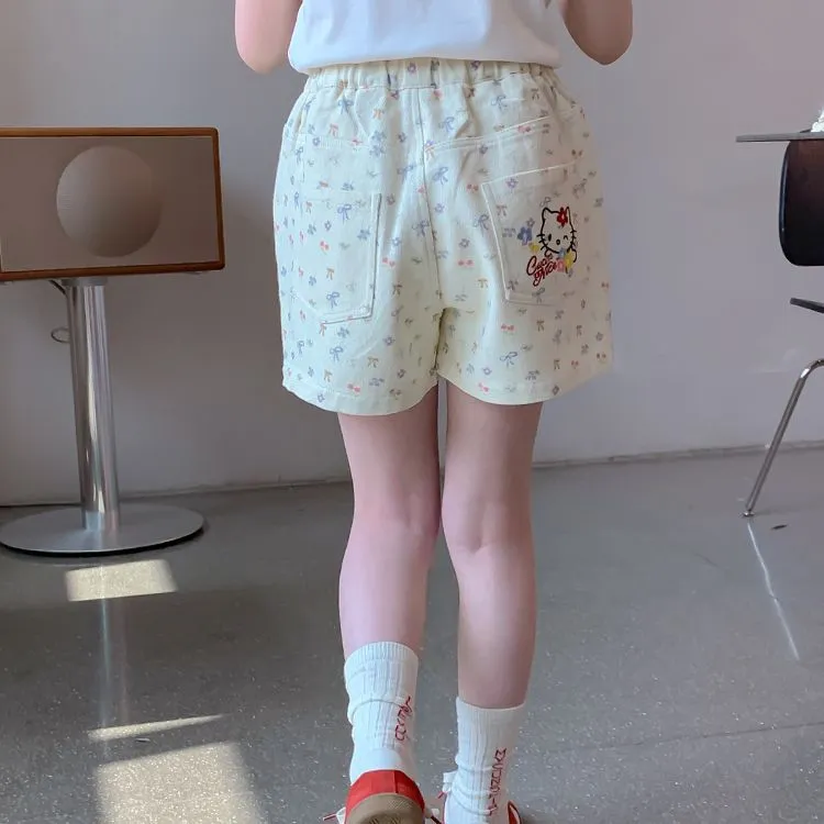 【90-150cm】絶対欲しい 大人気 可愛い 清新 履きやすい 女の子 ショートパンツ