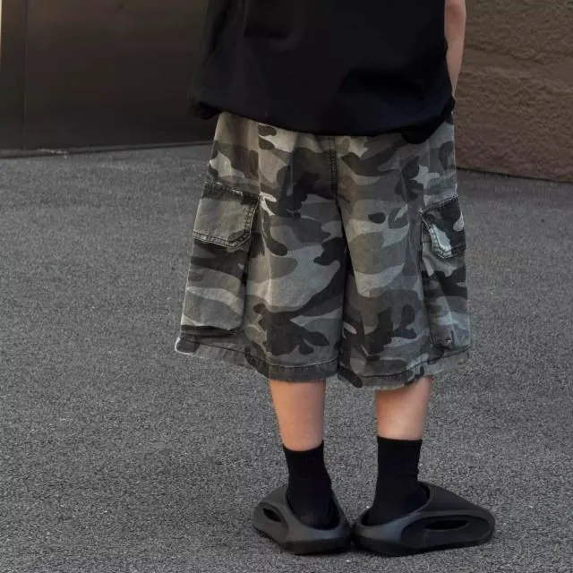 【90-150cm】話題沸騰中 売れ筋 カジュアル レトロ 動きやすい 男の子 ショートパンツ