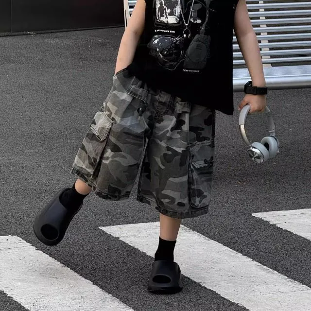【90-150cm】話題沸騰中 売れ筋 カジュアル レトロ 動きやすい 男の子 ショートパンツ