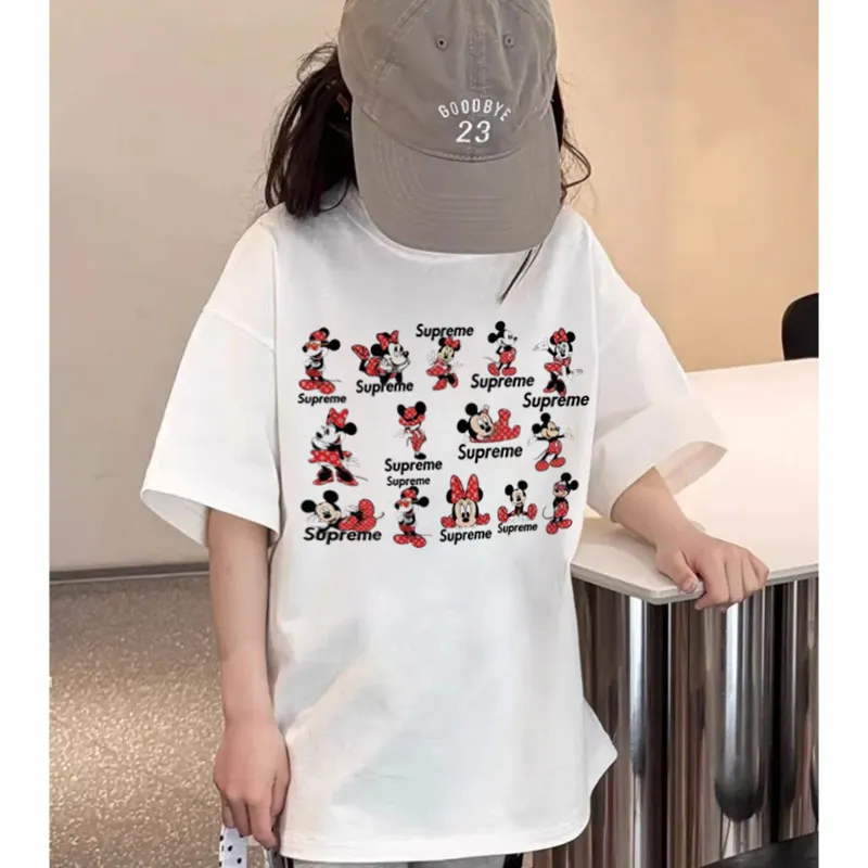 【90-160cm】オシャレ度高め 爆売れ中 可愛い カジュアル 女の子 半袖 Ｔシャツ