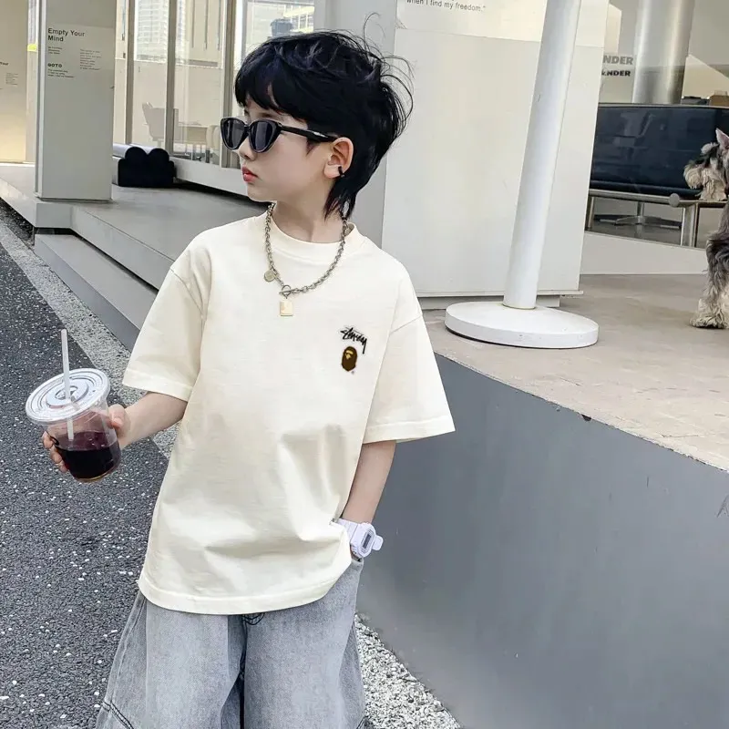【90-160cm】存在感アップ  大活躍 スタイリッシュ カッコイイ 男の子 半袖 Ｔシャツ
