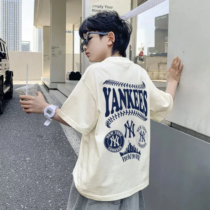 【90-160cm】トレンド感たっぷり 大活躍 アルファベット カジュアル 男の子 半袖 Ｔシャツ