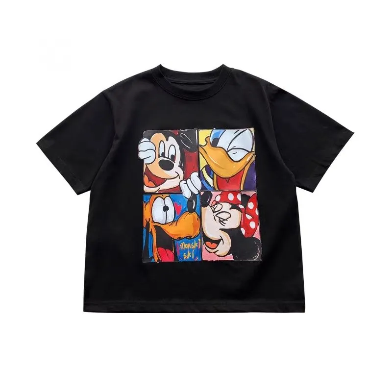 【90-160cm】トレンド感満点 カジュアル 快適 カートゥーン クール 男の子 半袖 Ｔシャツ