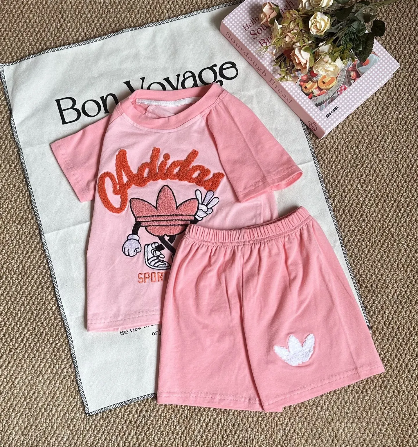 【80-130cm】二点セット オシャレ度高め 大人気 カジュアル 快適 半袖Ｔシャツ＋ショートパンツ セット
