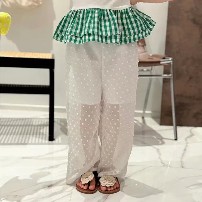 【90-160cm】毎日着たくなる 可愛い カートゥーン 涼やか 女の子 半袖Ｔシャツ/パンツ