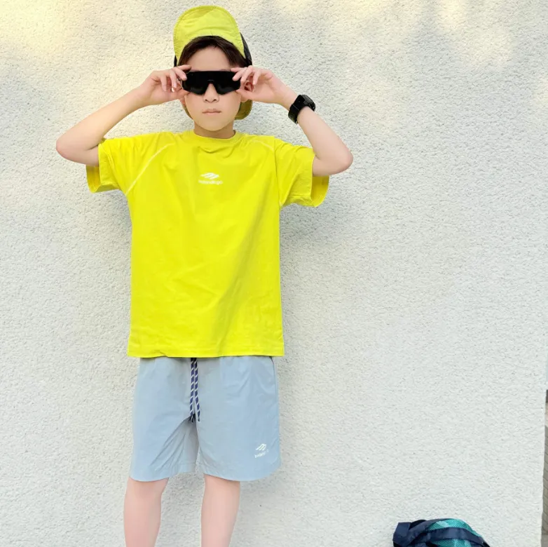 【100-170cm】絶対後悔しない 爆売れ中 涼しく快適 カジュアル 男の子 半袖 Ｔシャツ
