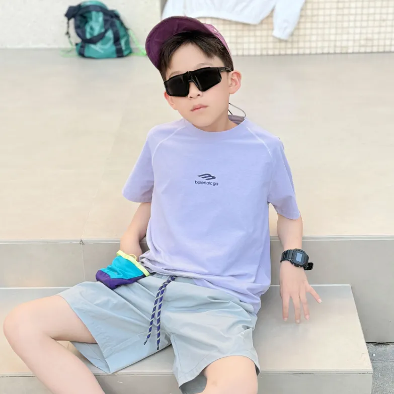 【100-170cm】絶対後悔しない 爆売れ中 涼しく快適 カジュアル 男の子 半袖 Ｔシャツ