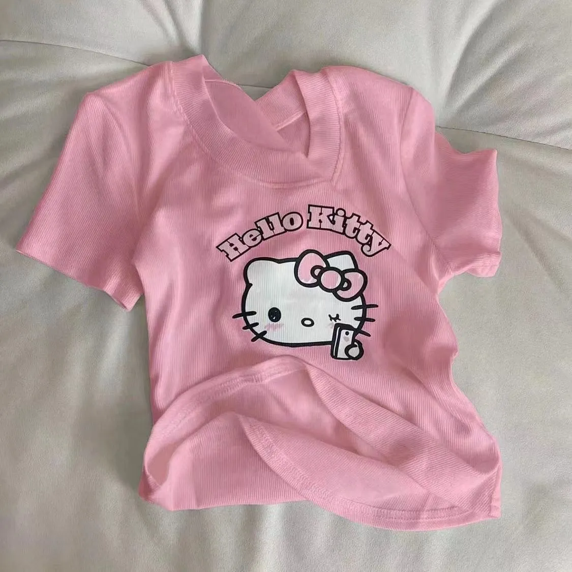 【120-170cm】二点セット 毎日着たくなる 可愛い 快適 着やすい 女の子 半袖Ｔシャツ＋ショートパンツ セットアップ