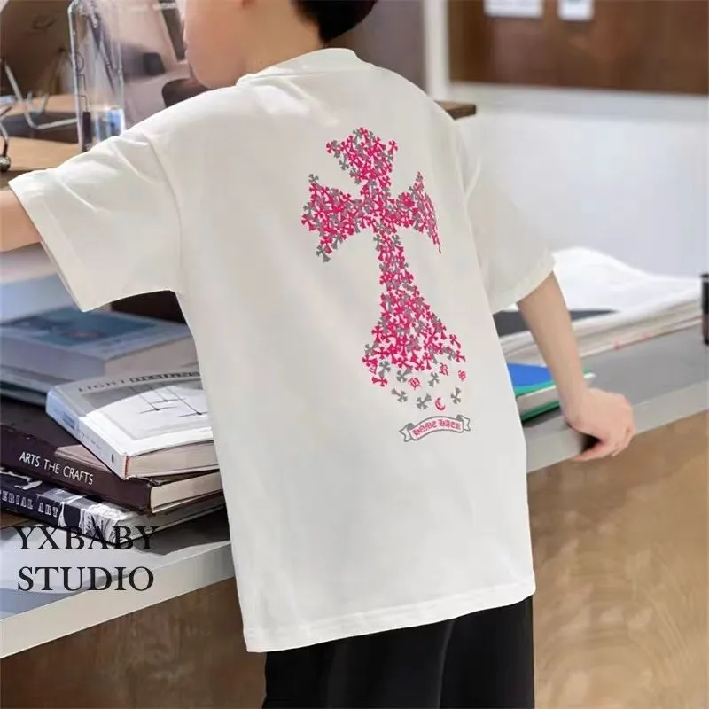 【90-160cm】見逃し厳禁 絶対欲しい トレンド  人気筋 着心地良い 半袖 Ｔシャツ