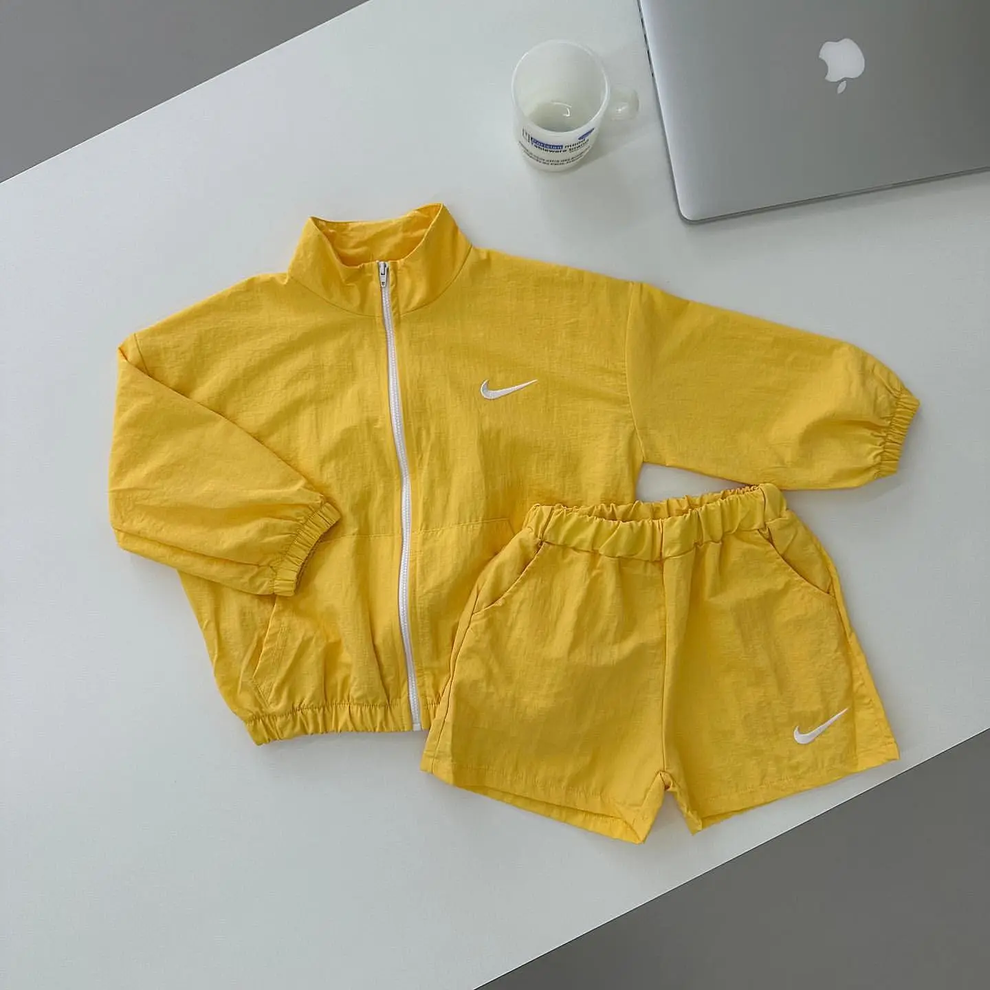 【80-140cm】三点セット 超人気商品 売れ筋 刺繍 UV対策 アウター＋Ｔシャツ＋ショートパンツ セットアップ