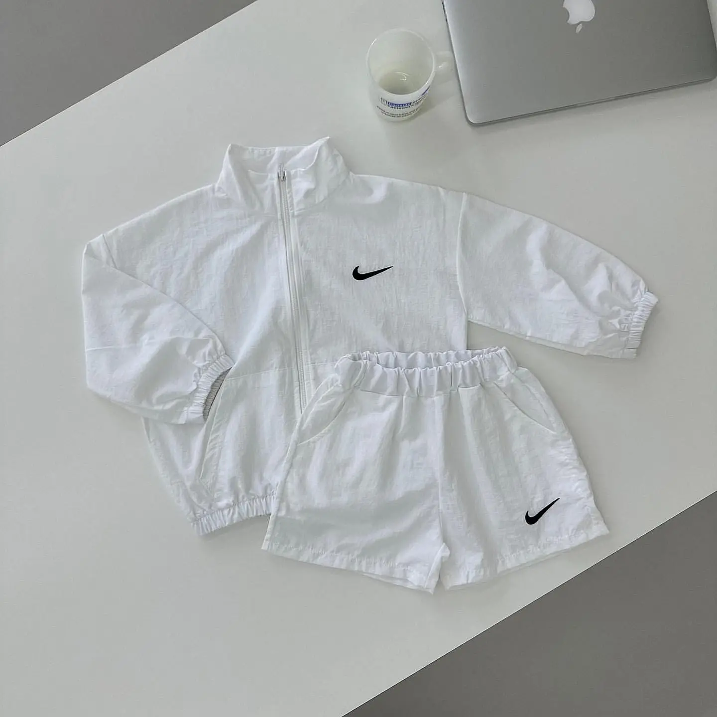 【80-140cm】三点セット 超人気商品 売れ筋 刺繍 UV対策 アウター＋Ｔシャツ＋ショートパンツ セットアップ