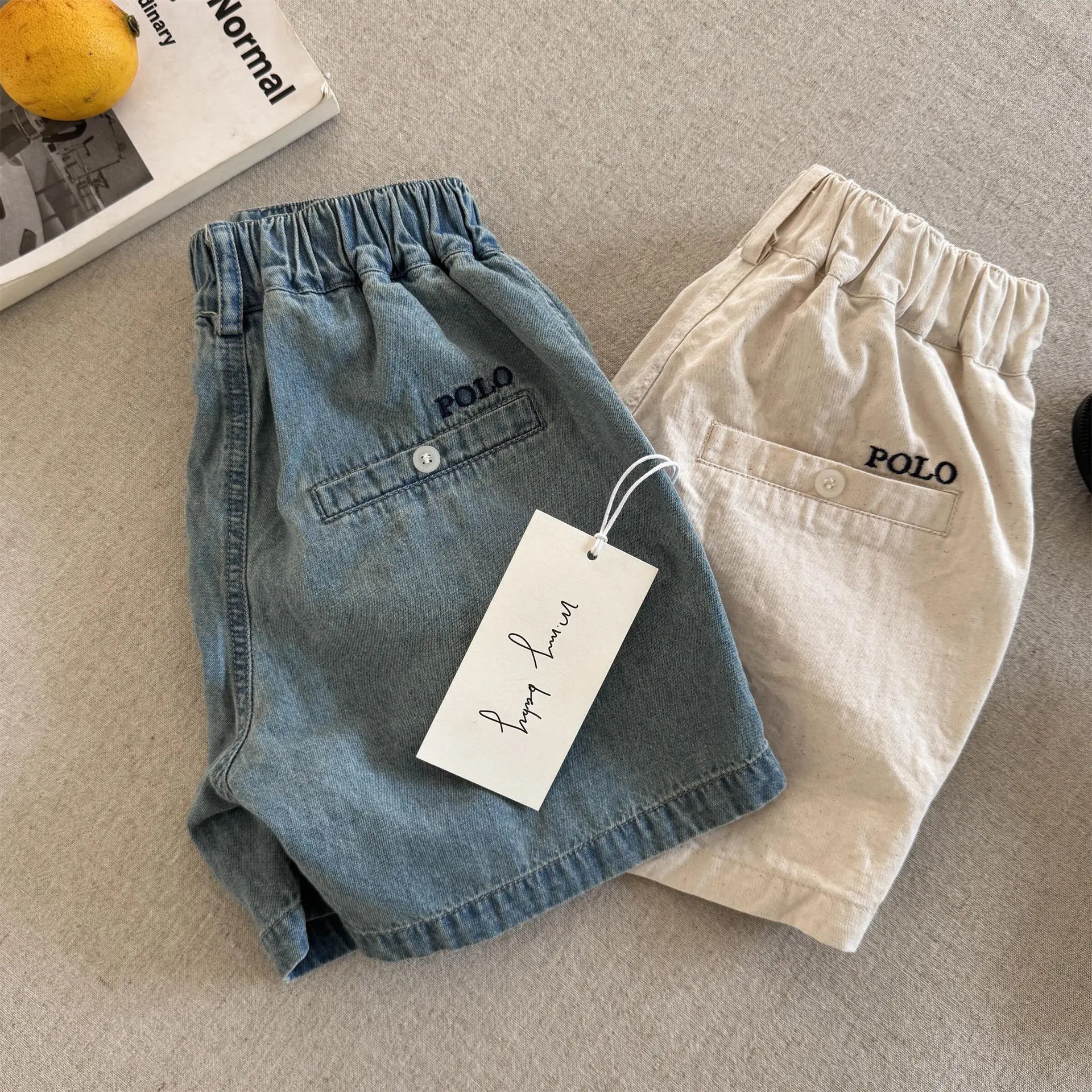 【90-140cm】今季大注目 シンプル トレンド 合わせやすい 着せやすい 半袖 ショートパンツ