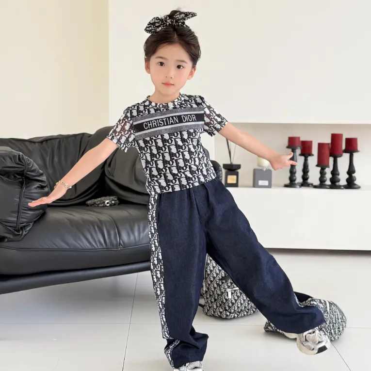 【100-165cm】トレンド感満点 大人気 品質満点 おしゃれ 通気性抜群 女の子 半袖 Ｔシャツ