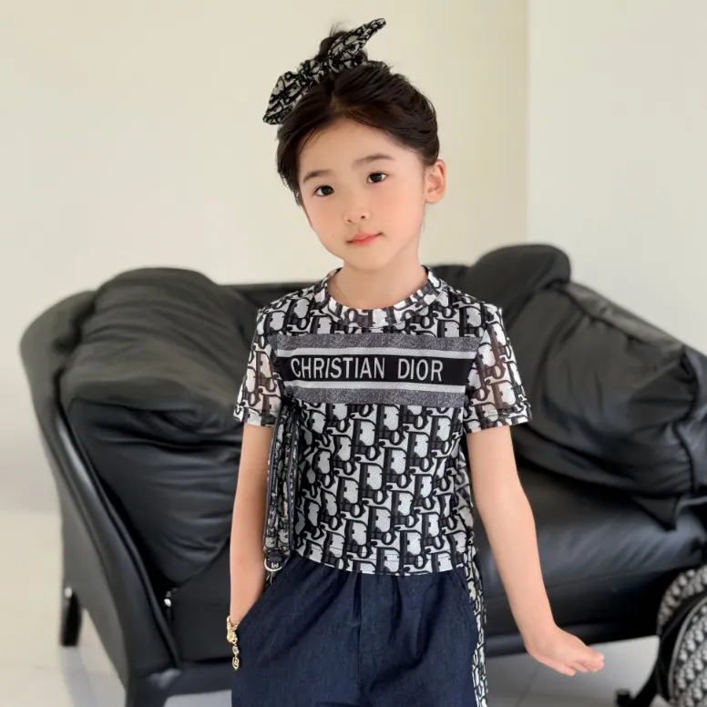 【100-165cm】トレンド感満点 大人気 品質満点 おしゃれ 通気性抜群 女の子 半袖 Ｔシャツ