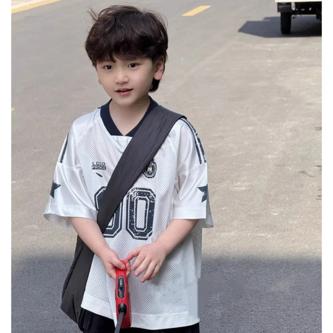 【90-150cm】トレンド感たっぷり 売れ筋 カジュアル スポーティ  男の子 半袖 Ｔシャツ