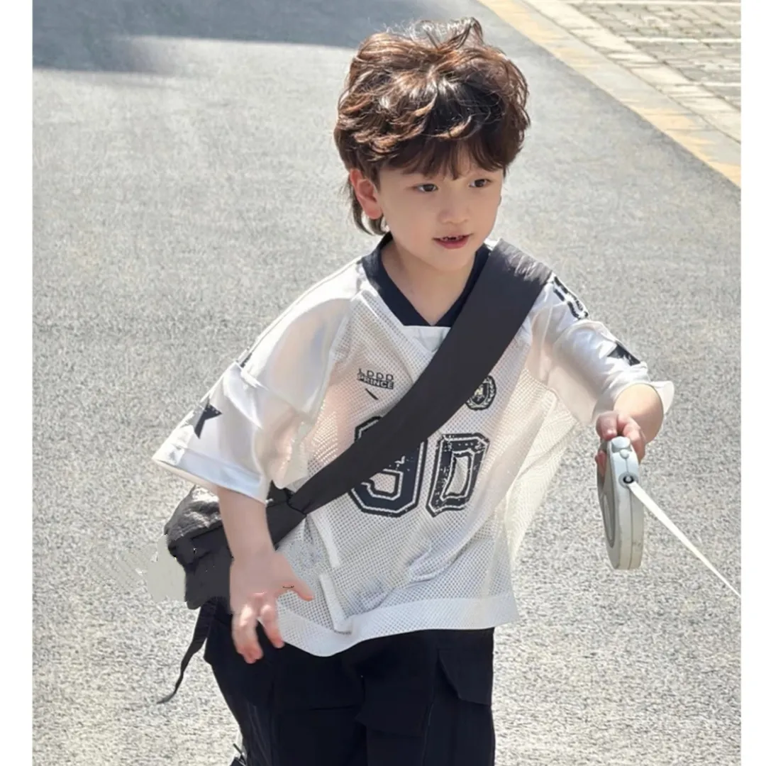 【90-150cm】トレンド感たっぷり 売れ筋 カジュアル スポーティ  男の子 半袖 Ｔシャツ