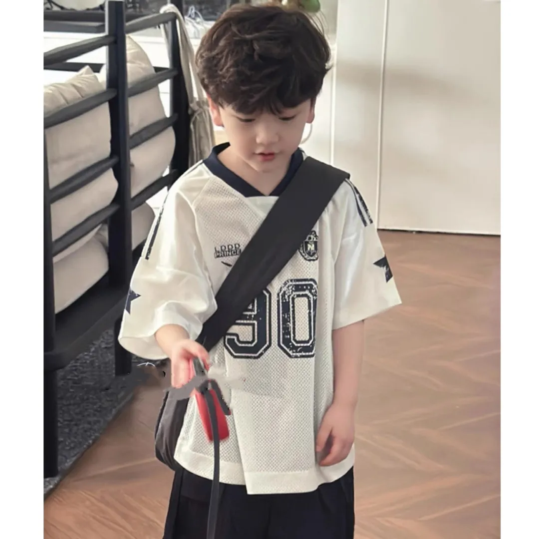 【90-150cm】トレンド感たっぷり 売れ筋 カジュアル スポーティ  男の子 半袖 Ｔシャツ