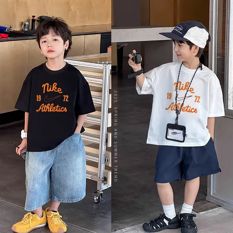 【90-160cm】モード感アップ 大活躍 クール カジュアル 着やすい 男の子 半袖 Ｔシャツ